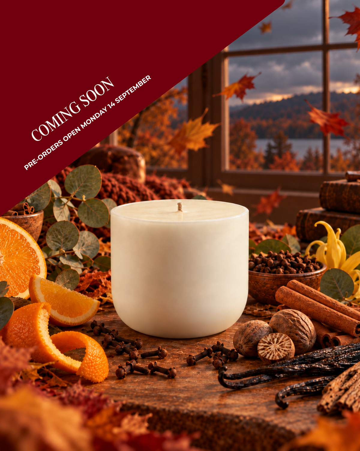 Crisp Autumn Air - Candle Refill
